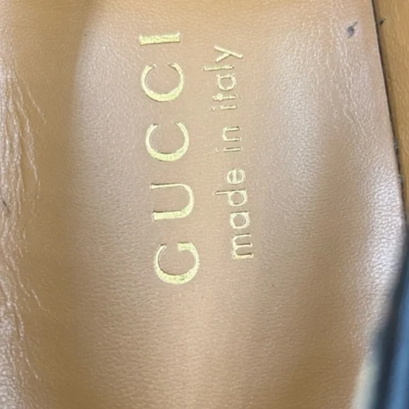 Men’s Gucci Bamboo Horse Bit leather loafers . 9.5 fits 10